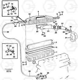 39477 Intercooler A35C SER NO 4621-, SER NO USA 60001-, Volvo Construction Equipment