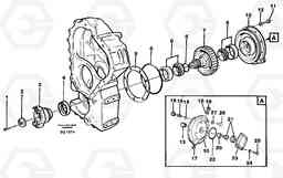 25664 Lower shaft and oil pump A35C SER NO 4621-, SER NO USA 60001-, Volvo Construction Equipment