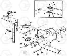 58908 Shut-off valve A35C SER NO 4621-, SER NO USA 60001-, Volvo Construction Equipment