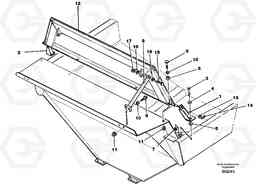 36745 Extra front spillguard A35C SER NO 4621-, SER NO USA 60001-, Volvo Construction Equipment