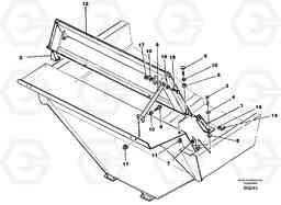 36745 Extra front spillguard A35C SER NO 4621-, SER NO USA 60001-, Volvo Construction Equipment