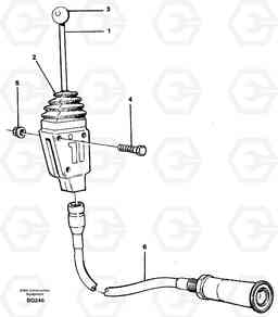 78016 Tip control A35C SER NO 4621-, SER NO USA 60001-, Volvo Construction Equipment
