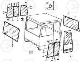 21279 Windows A35C SER NO 4621-, SER NO USA 60001-, Volvo Construction Equipment