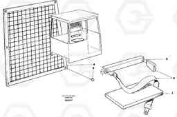 24583 Instructor's seat, USA A35C SER NO 4621-, SER NO USA 60001-, Volvo Construction Equipment