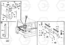 2521 Air distribution. Outlet and controls A35C SER NO 4621-, SER NO USA 60001-, Volvo Construction Equipment