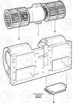 26610 Fan A35C SER NO 4621-, SER NO USA 60001-, Volvo Construction Equipment