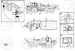 3529 Sign plates and decals A35C SER NO 4621-, SER NO USA 60001-, Volvo Construction Equipment