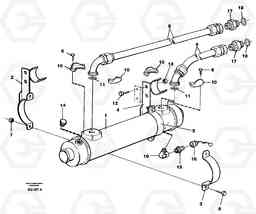 100678 Oil cooler A35C SER NO 4621-, SER NO USA 60001-, Volvo Construction Equipment