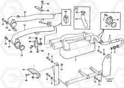 83464 Oil cooler A35C SER NO 4621-, SER NO USA 60001-, Volvo Construction Equipment