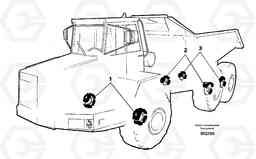 27633 Brake / planetary shaft A35C SER NO 4621-, SER NO USA 60001-, Volvo Construction Equipment
