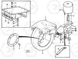 82071 Universaljoint brake A35C SER NO 4621-, SER NO USA 60001-, Volvo Construction Equipment