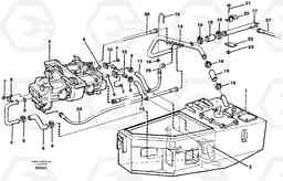 91337 Hydraulic system, motor unit A35C SER NO 4621-, SER NO USA 60001-, Volvo Construction Equipment