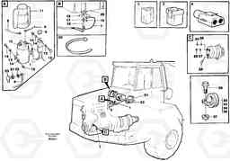 88236 Cable harnesses, front A35C SER NO 4621-, SER NO USA 60001-, Volvo Construction Equipment