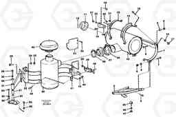 88816 Air filter A35C SER NO 4621-, SER NO USA 60001-, Volvo Construction Equipment