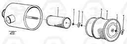 20805 Air filter A35C SER NO 4621-, SER NO USA 60001-, Volvo Construction Equipment