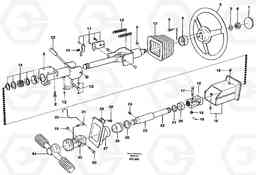 44938 Steering system A35C SER NO 4621-, SER NO USA 60001-, Volvo Construction Equipment