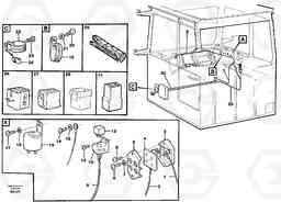 26802 Cable harnesses, cab A35C SER NO 4621-, SER NO USA 60001-, Volvo Construction Equipment