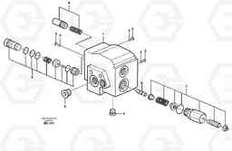 27639 Valve, circuit body and return valve A35C SER NO 4621-, SER NO USA 60001-, Volvo Construction Equipment