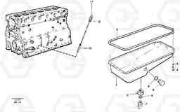 22631 Oil sump A40 SER NO 1201-, SER NO USA 60101-, Volvo Construction Equipment