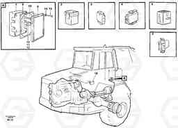 35204 Cable harnesses, front A40 SER NO 1201-, SER NO USA 60101-, Volvo Construction Equipment