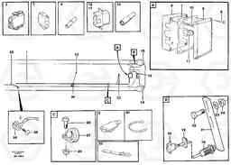 35225 Cable harnesses, rear A40 SER NO 1201-, SER NO USA 60101-, Volvo Construction Equipment