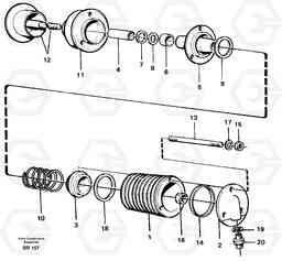 36582 Exhaust pressure regulator A40 SER NO 1201-, SER NO USA 60101-, Volvo Construction Equipment