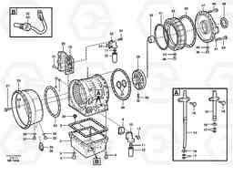 98771 Transmission housing A40 SER NO 1201-, SER NO USA 60101-, Volvo Construction Equipment