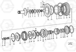 82109 Retarder and clutch A40 SER NO 1201-, SER NO USA 60101-, Volvo Construction Equipment