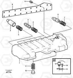 20392 Modulated valve A40 SER NO 1201-, SER NO USA 60101-, Volvo Construction Equipment