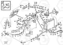 89973 Cooling system A40 SER NO 1201-, SER NO USA 60101-, Volvo Construction Equipment