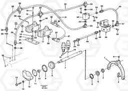 58914 Control for high and low gear A40 SER NO 1201-, SER NO USA 60101-, Volvo Construction Equipment