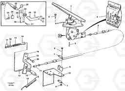 96492 Engine speed control, accelerator pedal A40 SER NO 1201-, SER NO USA 60101-, Volvo Construction Equipment