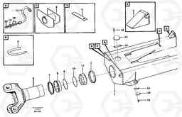 12678 Frame, rear A40 SER NO 1201-, SER NO USA 60101-, Volvo Construction Equipment