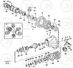 60490 Final drive A40 SER NO 1201-, SER NO USA 60101-, Volvo Construction Equipment
