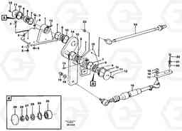 33572 Steering linkage A40 SER NO 1201-, SER NO USA 60101-, Volvo Construction Equipment