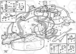 86821 Steering system, pipes and hoses A40 SER NO 1201-, SER NO USA 60101-, Volvo Construction Equipment