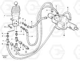 20966 Servo system, tipper control A40 SER NO 1201-, SER NO USA 60101-, Volvo Construction Equipment