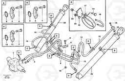 84081 Tipping system, load unit A40 SER NO 1201-, SER NO USA 60101-, Volvo Construction Equipment