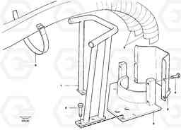 34287 Hose protector, load unit A40 SER NO 1201-, SER NO USA 60101-, Volvo Construction Equipment