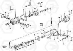 34289 Hydraulic pump A40 SER NO 1201-, SER NO USA 60101-, Volvo Construction Equipment