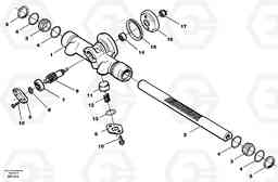 36356 Rack gear A40 SER NO 1201-, SER NO USA 60101-, Volvo Construction Equipment