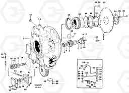 29643 Pump drive A40 SER NO 1201-, SER NO USA 60101-, Volvo Construction Equipment