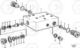 25721 Air valve A40 SER NO 1201-, SER NO USA 60101-, Volvo Construction Equipment