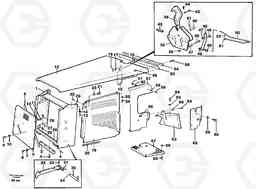 88431 Engine hood A40 SER NO 1201-, SER NO USA 60101-, Volvo Construction Equipment