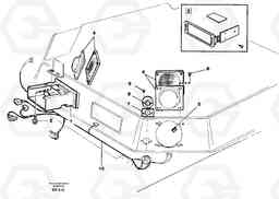 34278 Radio bracket A40 SER NO 1201-, SER NO USA 60101-, Volvo Construction Equipment