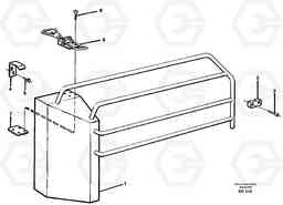 20696 Protecting plate, oil tank A40 SER NO 1201-, SER NO USA 60101-, Volvo Construction Equipment