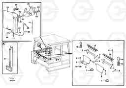 2537 Air distribution. Outlet and controls. A40 SER NO 1201-, SER NO USA 60101-, Volvo Construction Equipment