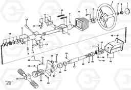 44939 Steering system A40 SER NO 1201-, SER NO USA 60101-, Volvo Construction Equipment