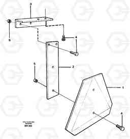 20704 Lgf Sign A40 SER NO 1201-, SER NO USA 60101-, Volvo Construction Equipment