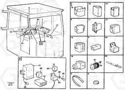 36606 Cable harnesses, cab A40 SER NO 1201-, SER NO USA 60101-, Volvo Construction Equipment